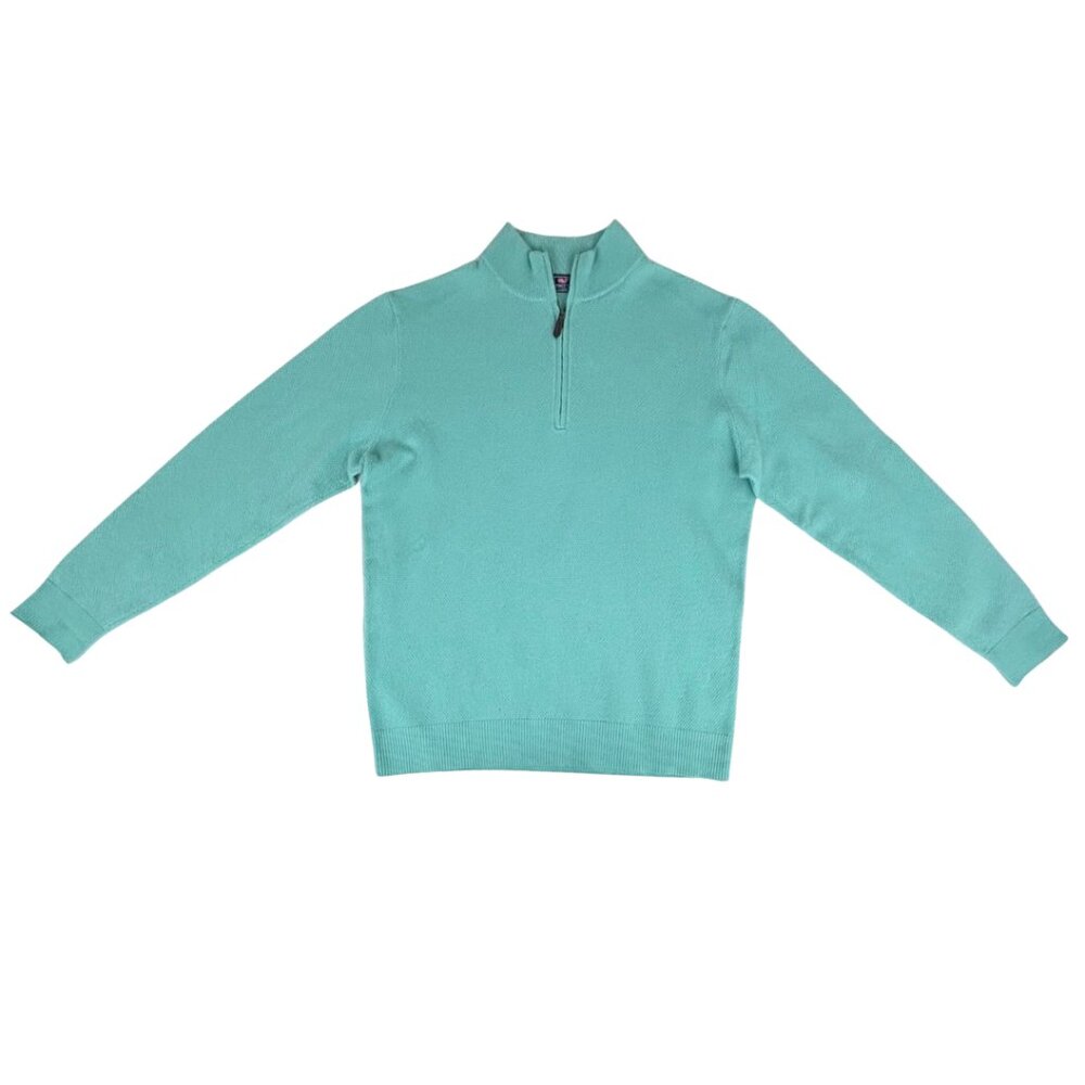 Vineyard Vines Men's Aqua Sweater
